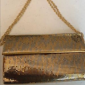 Vintage Whiting & Davis chain mail mesh clutch